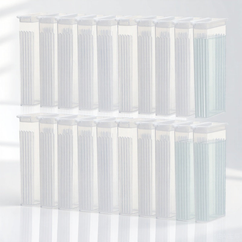 Pathology Slide Storage - 50Pcs Glass Slide Holder PP with