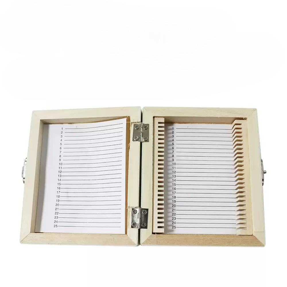 25/50/100 PCS Wooden Slide Box - Pathology Slide Storage review and price