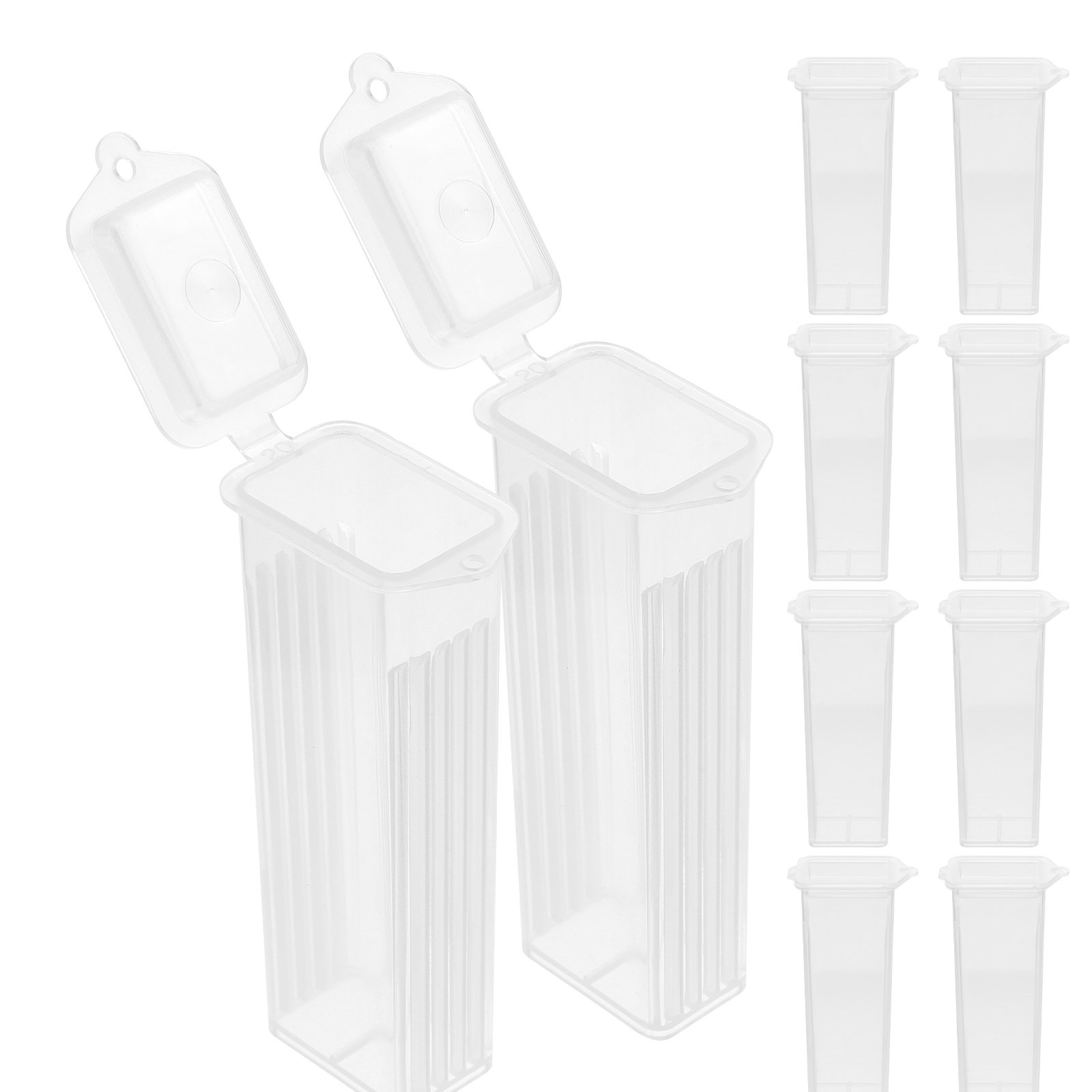 10Pcs PP Slide Boxes Secure Sn - Pathology Slide Storage review and price