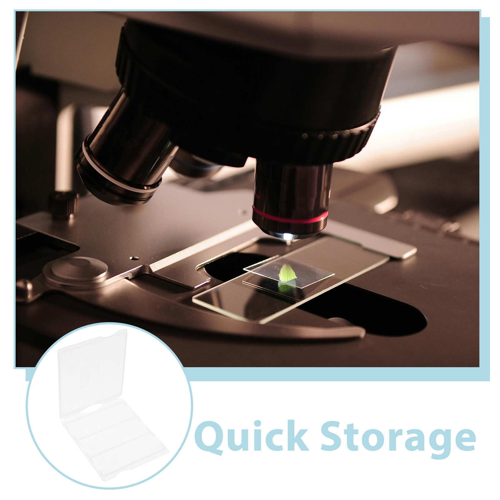 4Pcs Microscope Slide Storage  - Pathology Slide Storage review and price